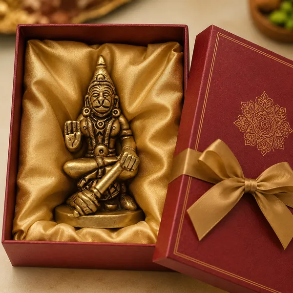 Antique_Hanuman_Murti_For_Pooja_Mandir,_Bajrangbali_Idol_For_Home,_Statue_For_House_Warming_Gift_And_Decor_For_Pooja