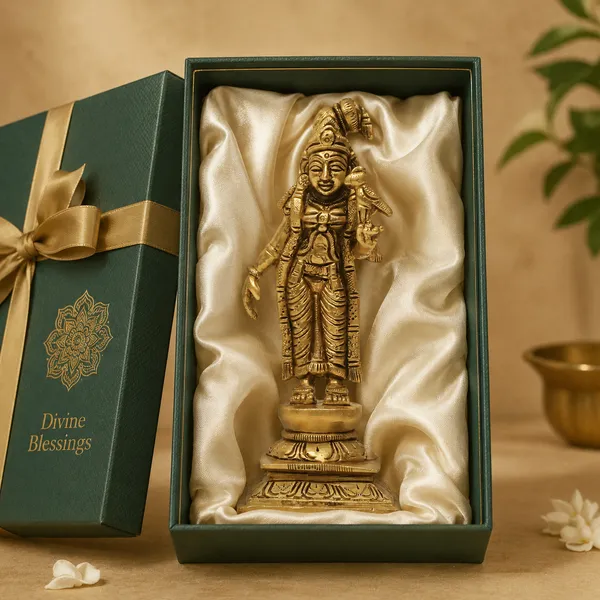 Antique_Andal_And_GodaDevi__Brass_Idol,_Andal_Devi_Murti_Statue_For_Pooja