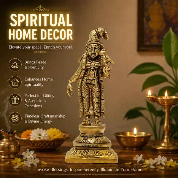Antique_Andal_And_GodaDevi__Brass_Idol,_Andal_Devi_Murti_Statue_For_Pooja