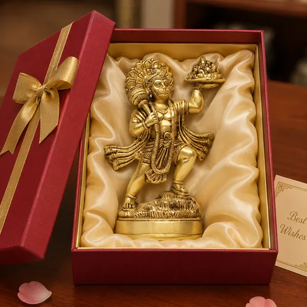 Antique_Hanuman_Murti_For_Pooja_Mandir,_Bajrangbali_Idol_For_Home,_Statue_For_House_Warming_Gift_And_Decor