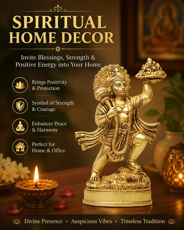 Antique_Hanuman_Murti_For_Pooja_Mandir,_Bajrangbali_Idol_For_Home,_Statue_For_House_Warming_Gift_And_Decor