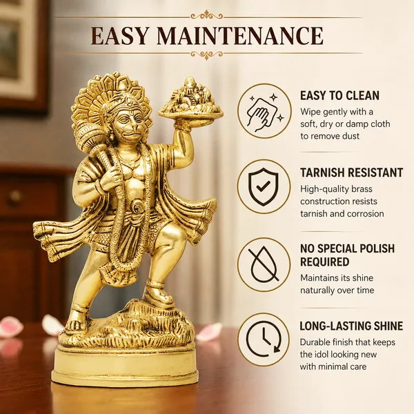 Antique_Hanuman_Murti_For_Pooja_Mandir,_Bajrangbali_Idol_For_Home,_Statue_For_House_Warming_Gift_And_Decor
