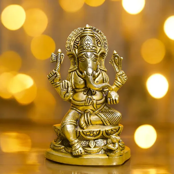 Antique_Brass_Ganesh_Idol_Murti_For_Gift_Vinayaka_Idol_Vinayagar_Statue_For_Home_Decor,_Office_Desk,_Showpiece,_House_Warming.