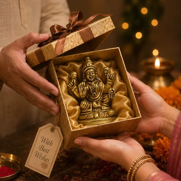 Antique_100%_Pure_Brass_Lakshmi_Devi_Idol_Statue_For_Pooja_Goddess_Laxmi_Idols_For_Temple_Pooja_Room_Diwali_Decoration_Gifts