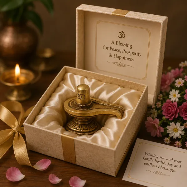 SHANTI_Brass_Shivling_for_Home_Puja,_Shiva_Lingam_for_Temple,_Office_Desk,_Gift_&_Décor_