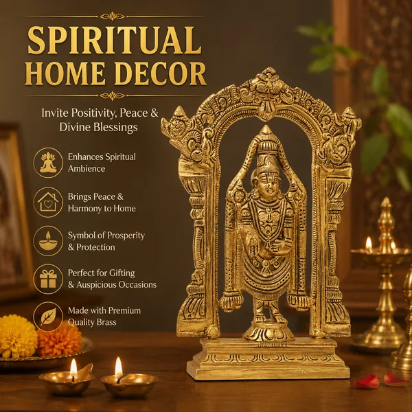 Antique_Brass_Venkateshwara_Swamy_Idol,_Tirupati_Balaji_Idol_For_Pooja_Room,_Perumal_Statue_For_Home_Decor,Office,_Temple_And_Gift_Showpiece