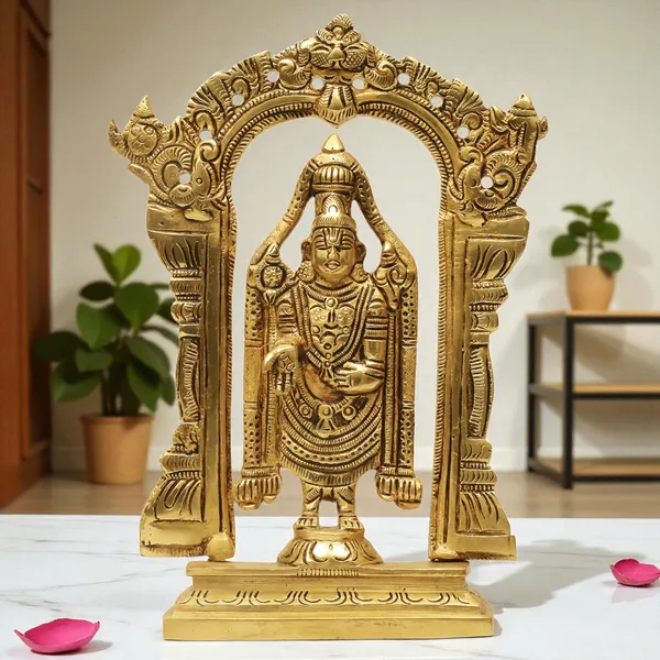 Antique_Brass_Venkateshwara_Swamy_Idol,_Tirupati_Balaji_Idol_For_Pooja_Room,_Perumal_Statue_For_Home_Decor,Office,_Temple_And_Gift_Showpiece