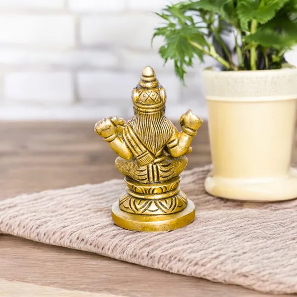 Antique_100%_Pure_Brass_Goddess_Saraswati_Idol_Statue_,_Hindu_Goddess_Of_Knowledge,_Art_Decor_Gifts_For_Pooja