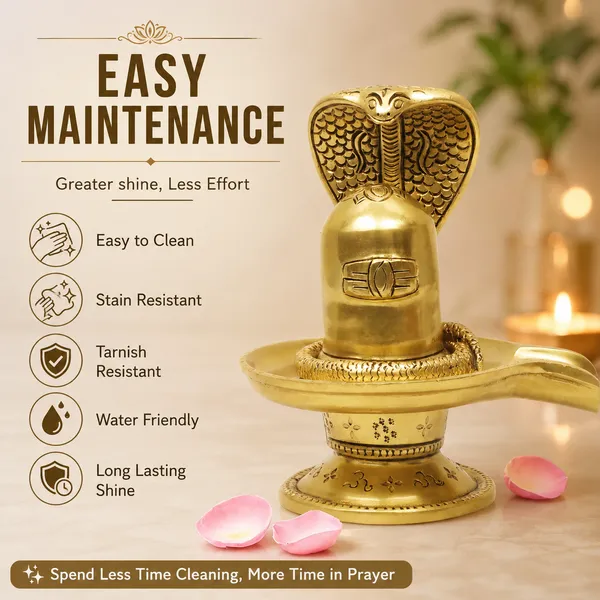 SHANTI_Brass_Shivling_for_Home_Puja,_Shiva_Lingam_for_Temple,_Office_Desk,_Gift_&_Décor_