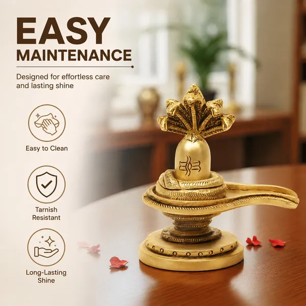 SHANTI_Brass_Shivling_for_Home_Puja,_Shiva_Lingam_for_Temple,_Office_Desk,_Gift_&_Décor_