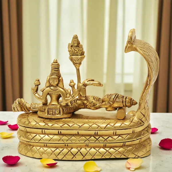 Antique_Brass_Vishnu_Laxmi_Narayana_Murti_For_Pooja,_Office_Desk,_Gift