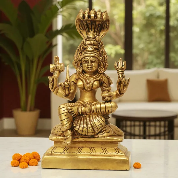 Antique_Brass_Karmari_Amman_Idol_For_Pooja