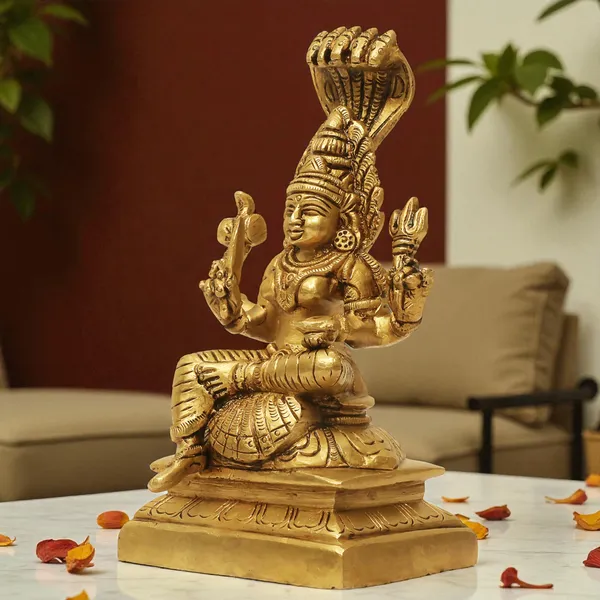 Antique_Brass_Karmari_Amman_Idol_For_Pooja