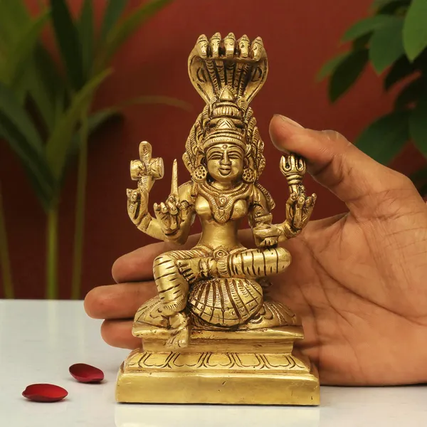 Antique_Brass_Karmari_Amman_Idol_For_Pooja