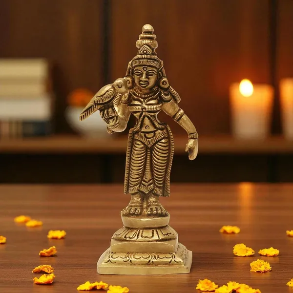 Antique_Madurai_Meenakshi_Idol/Madurai_Meenakshi_Amman_Idol_Brass_For_Pooja