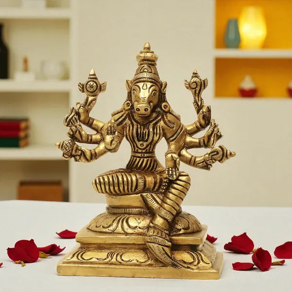 Antique_Brass_Varahi_Amman_Idol_Statue_|_Varahi_Amman_Silai_For_Temple_And_Home_Decor