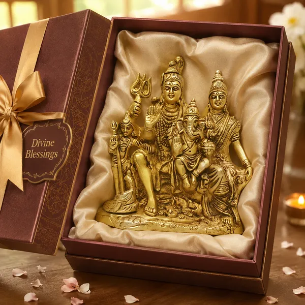 Antique_Shiv_Parivar_Murti_For_Home_Pooja,_Shiva_Parvati_Statue_With_Family,_Idol_For_House_Warming_Gift_And_Decor