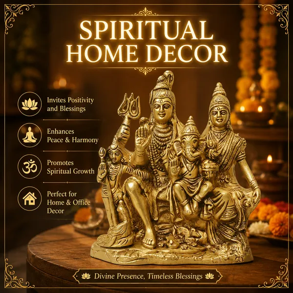 Antique_Shiv_Parivar_Murti_For_Home_Pooja,_Shiva_Parvati_Statue_With_Family,_Idol_For_House_Warming_Gift_And_Decor