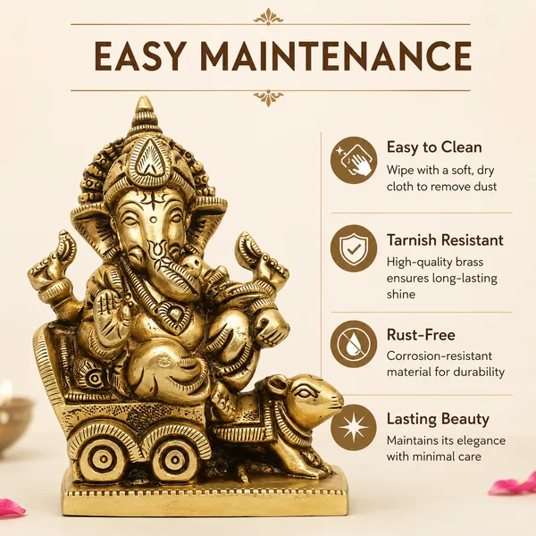 Antique_Brass_Ganesh_Idol_For_Home_Decor,Ganesh_Murti_For_Gift_Vinayaka_Idol_Vinayagar_Statue_For_Home_Pooja,_Office_Desk,_Showpiece,_House_Warming