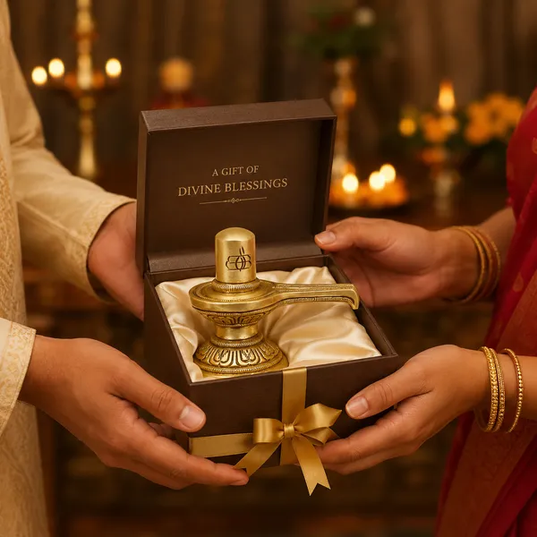SHANTI_Brass_Shivling_for_Home_Puja,_Shiva_Lingam_for_Temple,_Office_Desk,_Gift_&_Décor_