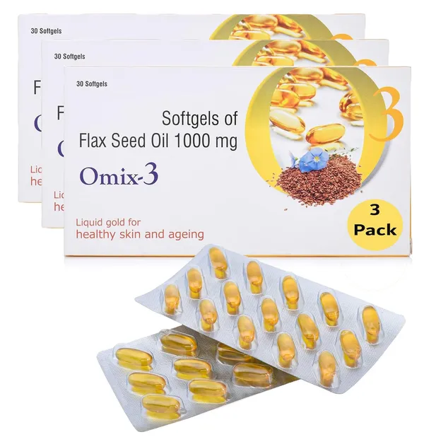 Flaxseed_Oil_Softgels_And_Omega_3_Vegetarian_Capsule