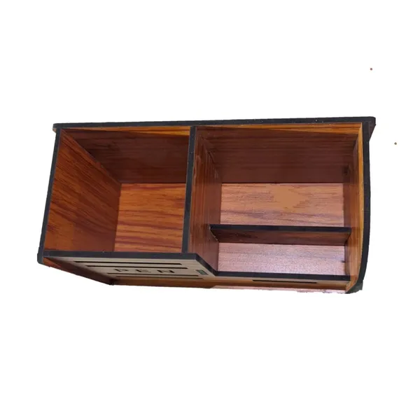 Wooden_Desk_Organizer_with_Pen_Holder_and_Mobile_Phone_Stand,_MDF_Material