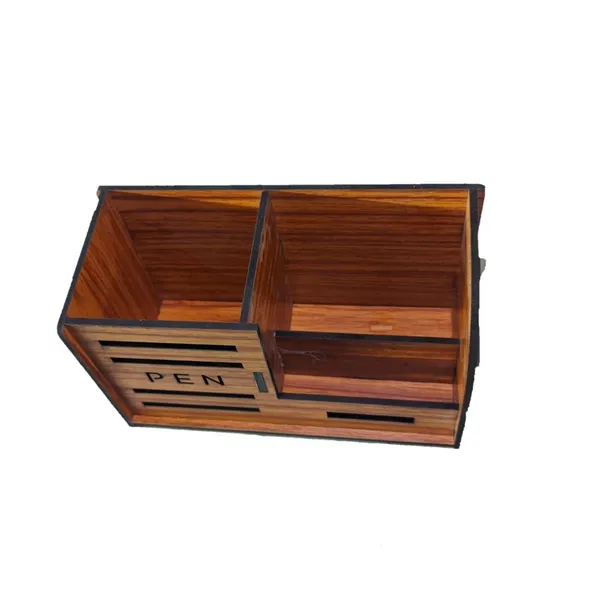 Wooden_Desk_Organizer_with_Pen_Holder_and_Mobile_Phone_Stand,_MDF_Material