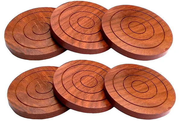 Wooden_Duck_Coaster_Set,_6_Round_Coasters_with_Decorative_Stand,_Rosewood_with_Brass_Inlay