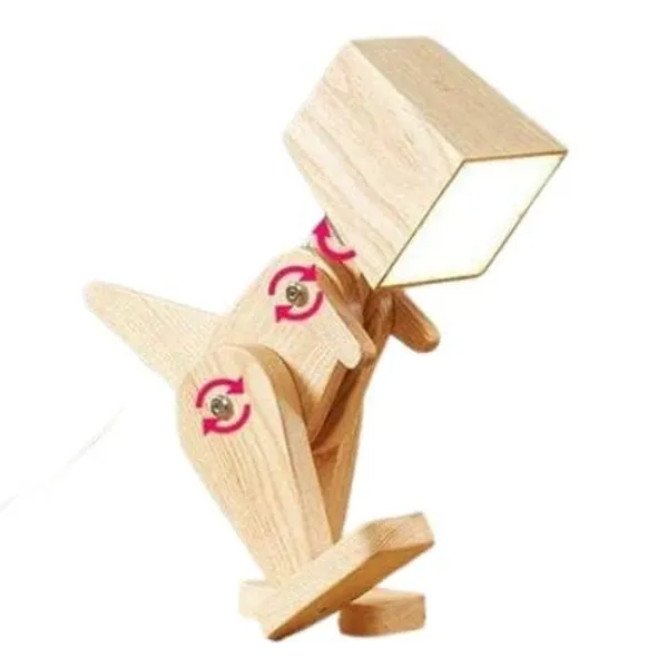 Dinosaur_Wooden_Table_Lamp,_Adjustable_Design,_Natural_Wood_Finish