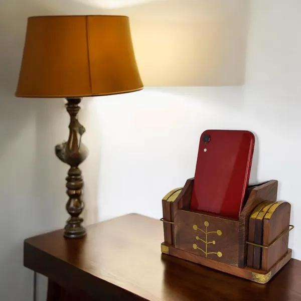 Wooden_Home_Decor_Combo_Set,_Desktop_Organizer_with_Coaster_and_Key_Holder,_Brown