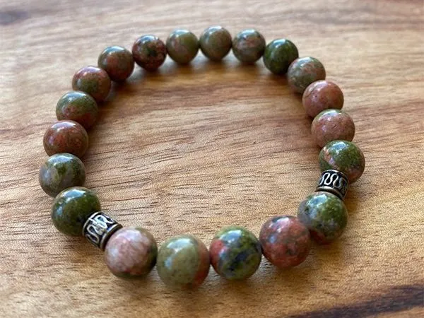 Multicolor_Premium_Unakite_Bracelet