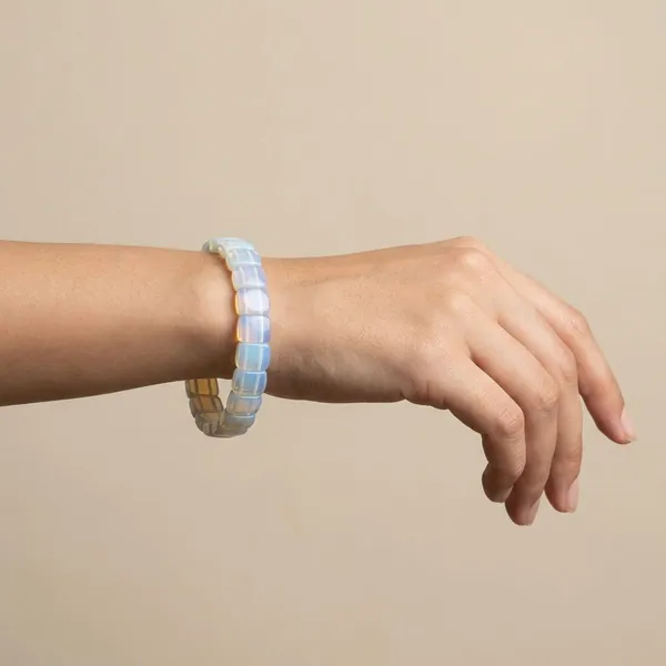 White_Premium_Opalite_Bracelet