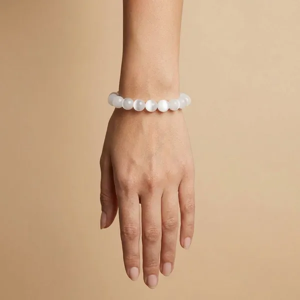 White_Premium_Selenite_Bracelet
