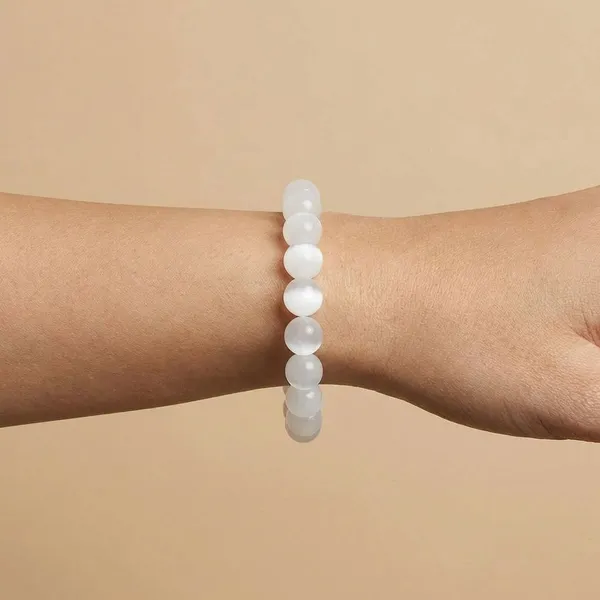 White_Premium_Selenite_Bracelet