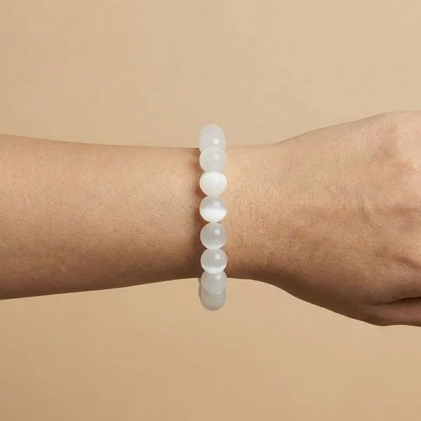 White_Premium_Selenite_Bracelet