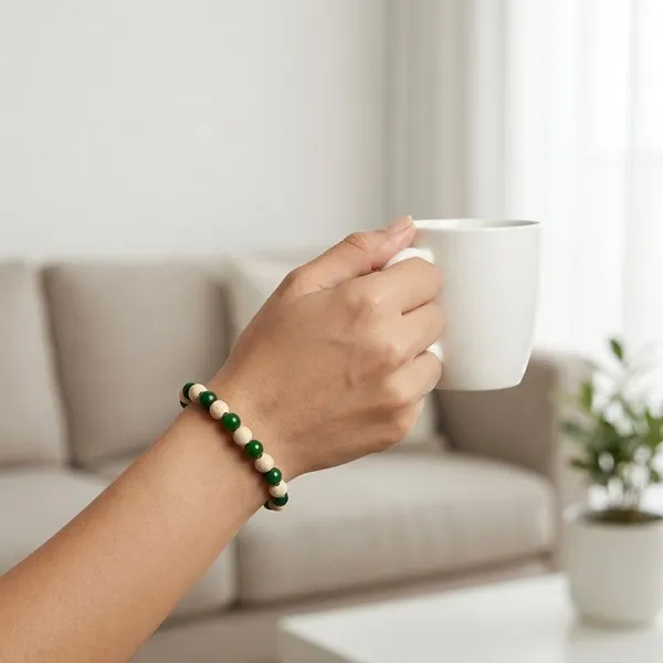 Green_And_White_Premium_And_Jade_Tulsi_Bracelet