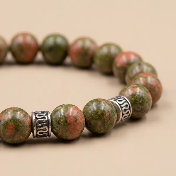 Multicolor_Premium_Unakite_Bracelet