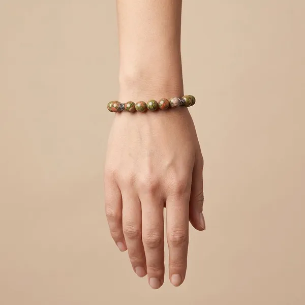 Multicolor_Premium_Unakite_Bracelet
