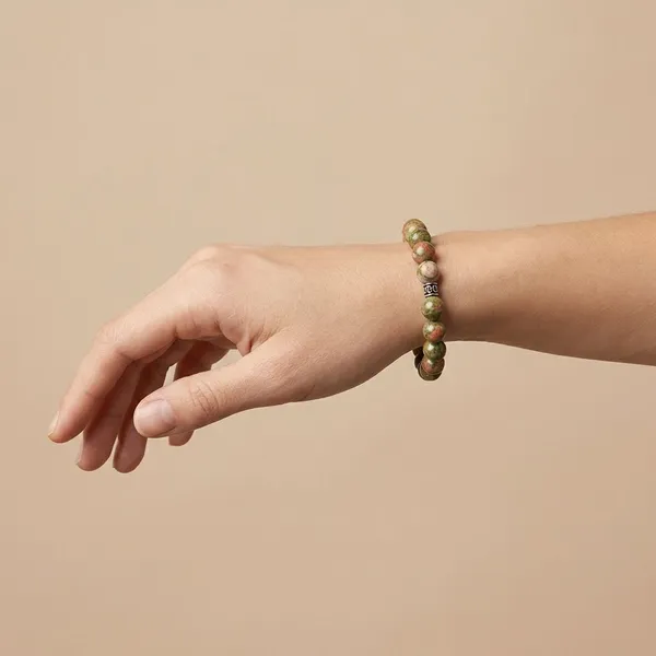 Multicolor_Premium_Unakite_Bracelet