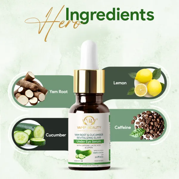 Yam_Root_&_Cucumber_Revitalizing_Elixir_Under_Eye_Serum_With_Goodness_Of_Caffiene,_Lactic_Acid,_Lemon