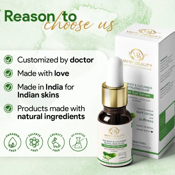Yam_Root_&_Cucumber_Revitalizing_Elixir_Under_Eye_Serum_With_Goodness_Of_Caffiene,_Lactic_Acid,_Lemon