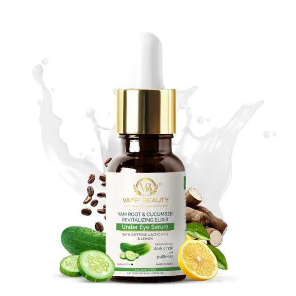 Yam_Root_&_Cucumber_Revitalizing_Elixir_Under_Eye_Serum_With_Goodness_Of_Caffiene,_Lactic_Acid,_Lemon