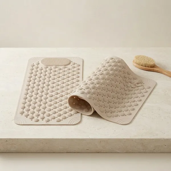 Pack_Of_2_Beige_Rubber_Anti_Skid_Bathroom_Floor_Mat_69_X_36_Cm