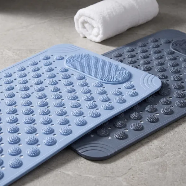Pack_Of_2_Blue_Grey_Anti_Skid_Bathroom_Floor_Mat_Foot_Scrubber_Quick_Dry_Durable_Anti_Slip_69_X_36_Cm