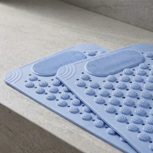 Pack_Of_2_Blue_Rubber_Anti_Skid_Bathroom_Floor_Mat_69_X_36_Cm