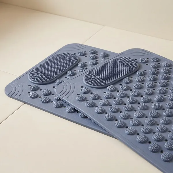 Pack_Of_2_Grey_Rubber_Anti_Skid_Bathroom_Floor_Mat_69_X_36_Cm