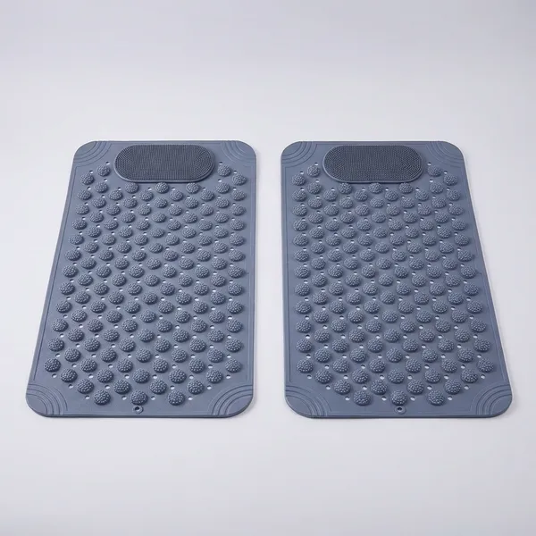 Pack_Of_2_Grey_Rubber_Anti_Skid_Bathroom_Floor_Mat_69_X_36_Cm