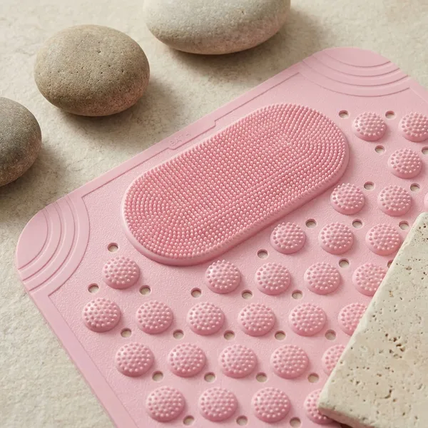 Pink_Anti_Skid_Bathroom_Floor_Mat_Foot_Scrubber_Quick_Dry_Durable_Anti_Slip_69_X_36_Cm