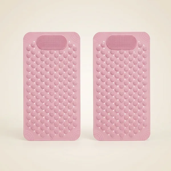 Pack_Of_2_Pink_Rubber_Anti_Skid_Bathroom_Floor_Mat_69_X_36_Cm