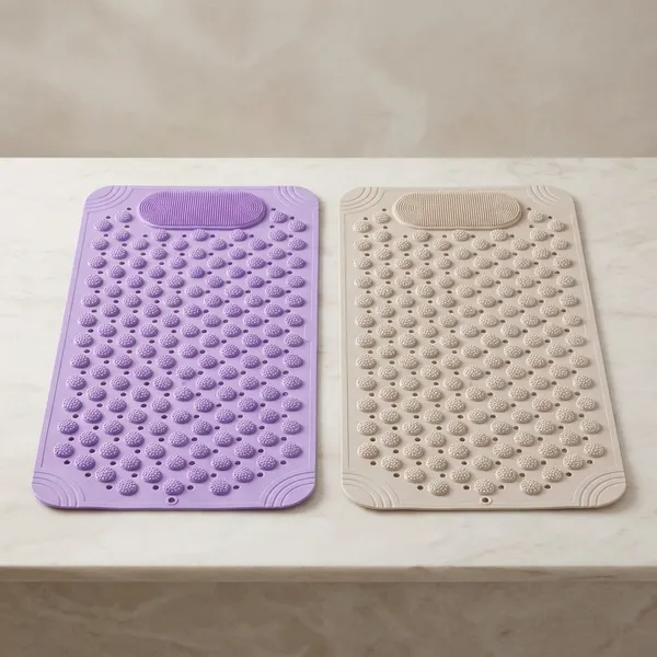 Pack_Of_2_Purple_Beige_Rubber_Anti_Skid_Bathroom_Floor_Mat_69_X_36_Cm